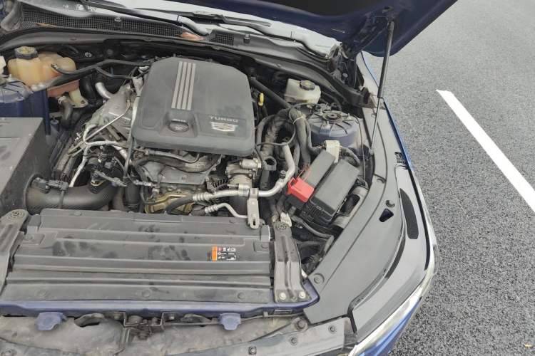 Used Cadillac CT4 2021 28T Luxury Model Engine Bay Left