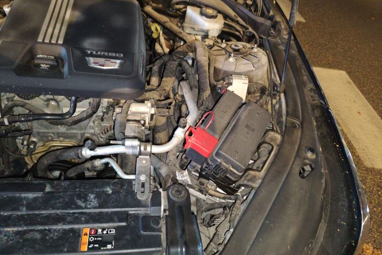 Used Cadillac CT4 2021 28T Fashion Edition Engine Bay Left
