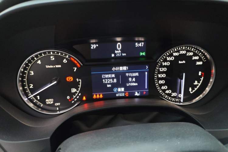 Used Cadillac CT4 2021 28T Fashion Edition Instrument Cluster