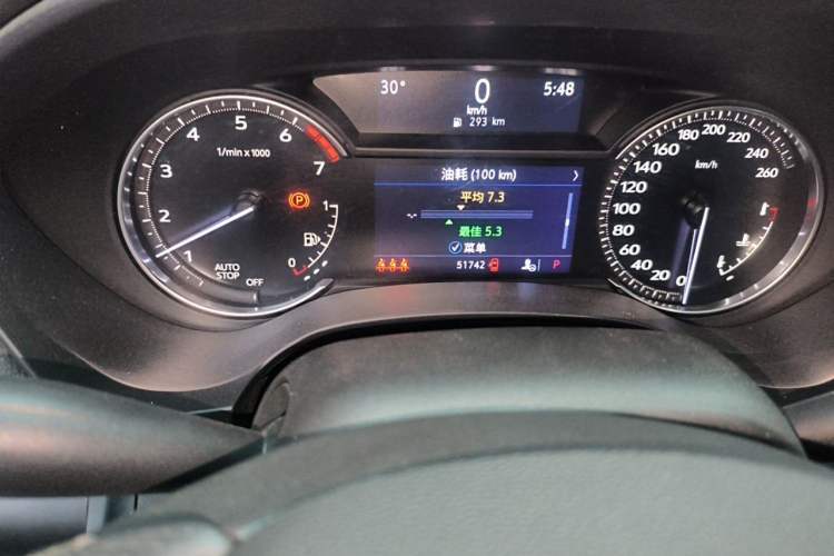Used Cadillac CT4 2021 28T Prestige Edition Odometer Close Up