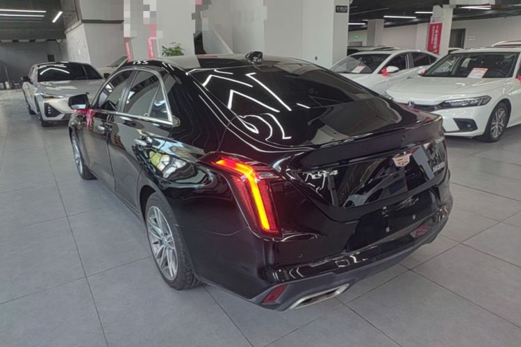 Used Cadillac CT4 2021 28T Luxury Model Rear Left 45 Deg