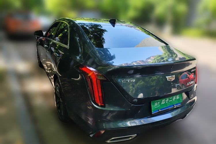 Used Cadillac CT4 2021 28T Luxury Model Rear Left 45 Deg