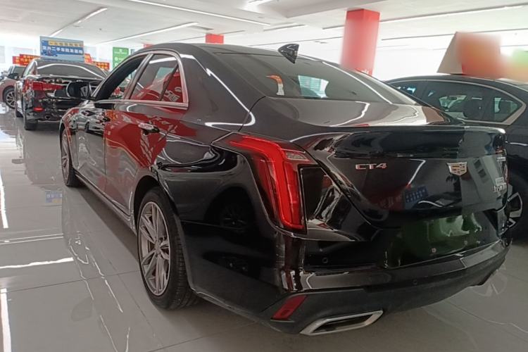 Used Cadillac CT4 2021 28T Luxury Model Rear Left 45 Deg