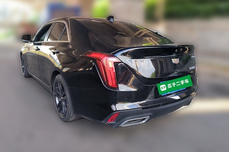 Used Cadillac CT4 2021 28T Luxury Model Rear Left 45 Deg