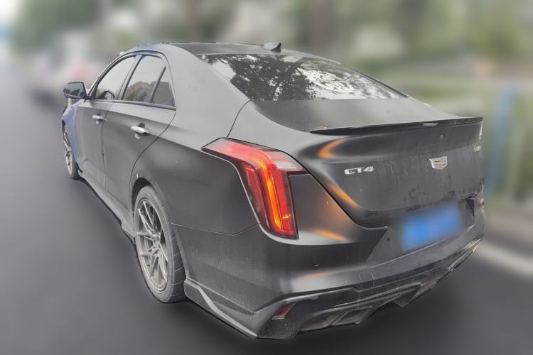 Used Cadillac CT4 2021 28T Luxury Model Rear Left 45 Deg