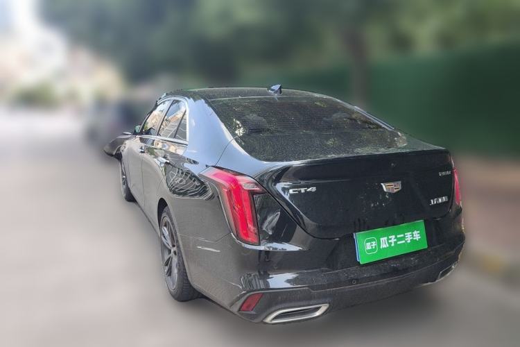 Used Cadillac CT4 2021 28T Luxury Model Rear Left 45 Deg