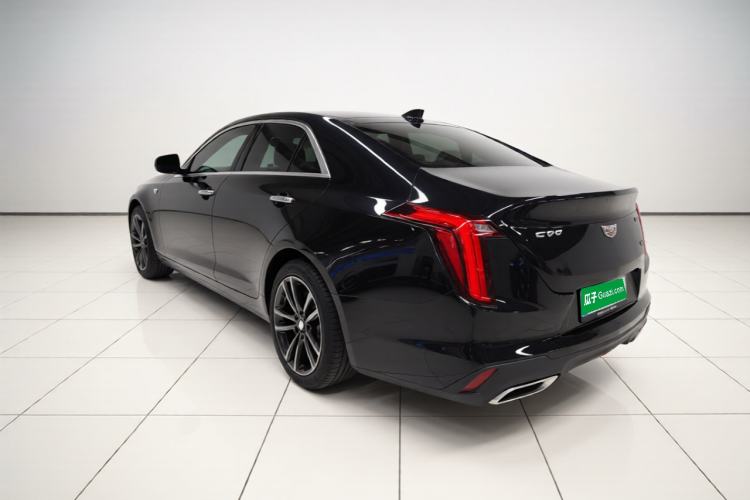 Used Cadillac CT4 2021 28T Luxury Model Rear Left 45 Deg
