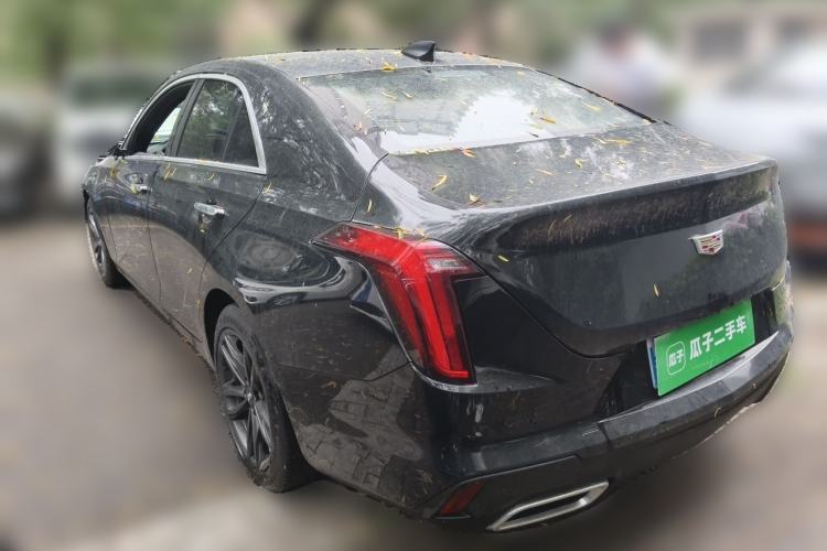 Used Cadillac CT4 2021 28T Luxury Model Rear Left 45 Deg