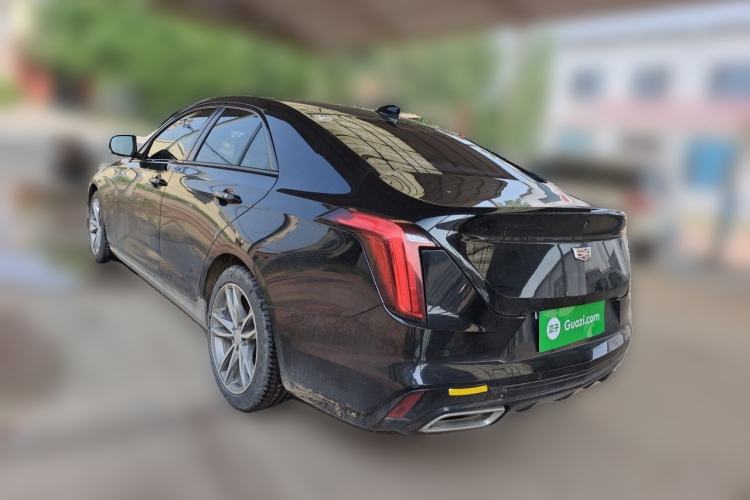 Used Cadillac CT4 2021 28T Luxury Model Rear Left 45 Deg