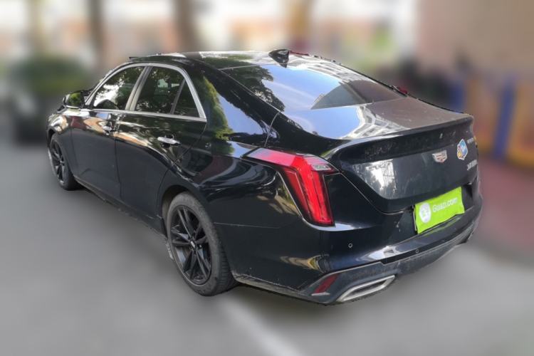 Used Cadillac CT4 2021 28T Luxury Model Rear Left 45 Deg