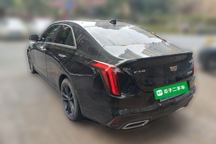 Used Cadillac CT4 2021 28T Luxury Model Rear Left 45 Deg