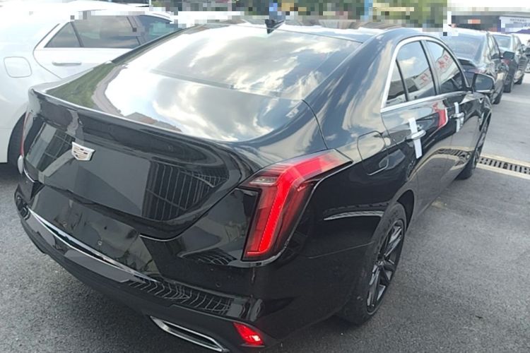 Used Cadillac CT4 2021 28T Luxury Model Rear Right 45 Deg