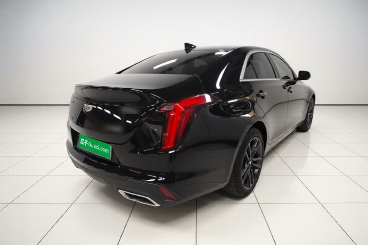Used Cadillac CT4 2021 28T Luxury Model Rear Right 45 Deg