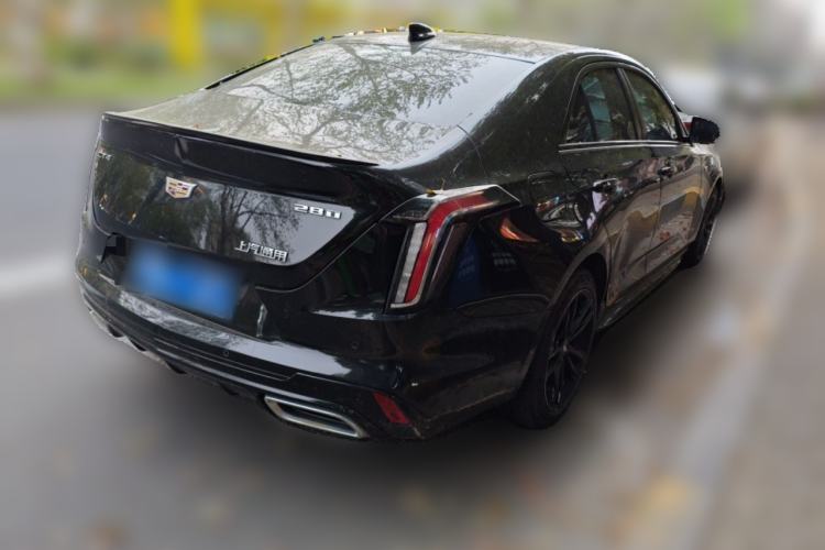 Used Cadillac CT4 2021 28T Fashion Edition Rear Right 45 Deg