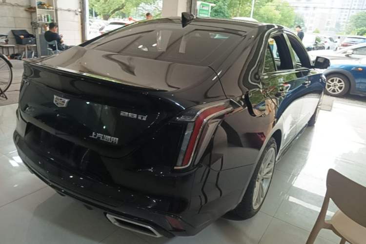 Used Cadillac CT4 2021 28T Fashion Edition Rear Right 45 Deg