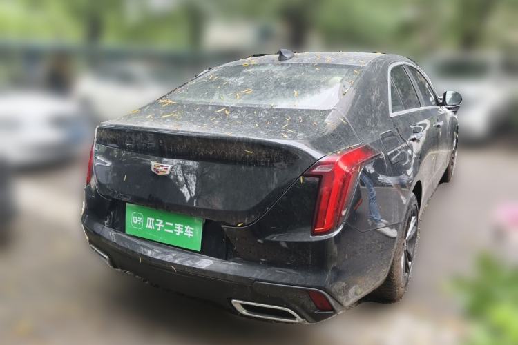 Used Cadillac CT4 2021 28T Luxury Model Rear Right 45 Deg