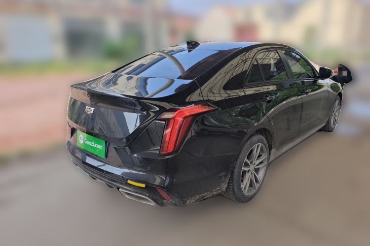 Used Cadillac CT4 2021 28T Luxury Model Rear Right 45 Deg