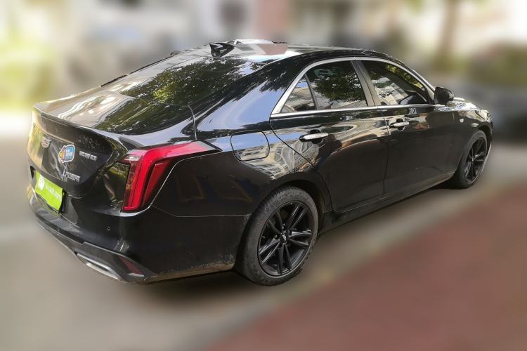 Used Cadillac CT4 2021 28T Luxury Model Rear Right 45 Deg