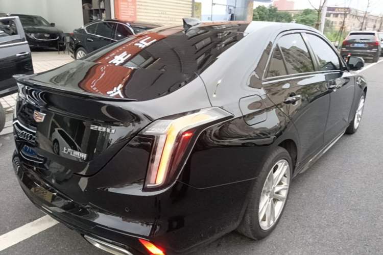 Used Cadillac CT4 2021 28T Fashion Edition Rear Right 45 Deg