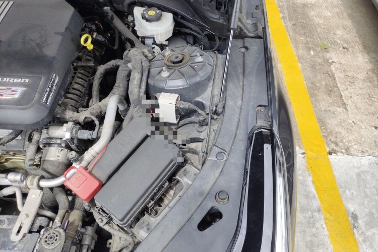 Used Cadillac CT4 2021 28T Luxury Model Engine Bay Left