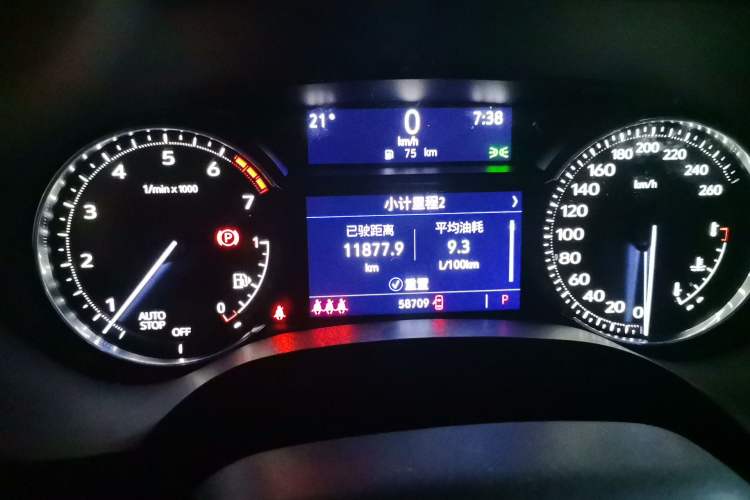 Used Cadillac CT4 2021 28T Luxury Model Instrument Cluster