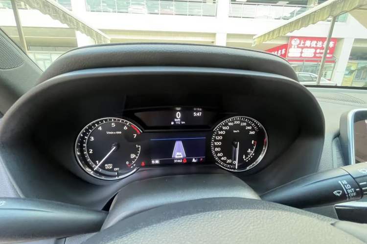 Used Cadillac CT4 2021 28T Fashion Edition Odometer Close Up