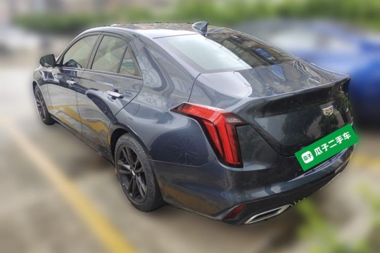 Used Cadillac CT4 2021 28T Luxury Model Rear Left 45 Deg