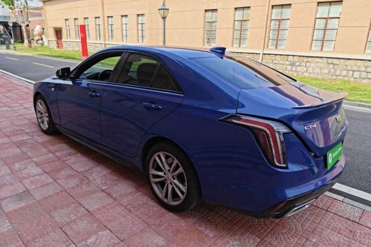 Used Cadillac CT4 2021 28T Fashion Edition Rear Left 45 Deg