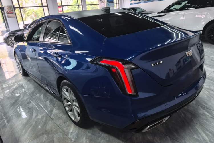 Used Cadillac CT4 2021 28T Fashion Edition Rear Left 45 Deg