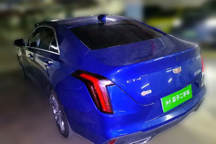 Used Cadillac CT4 2021 28T Luxury Model Rear Left 45 Deg