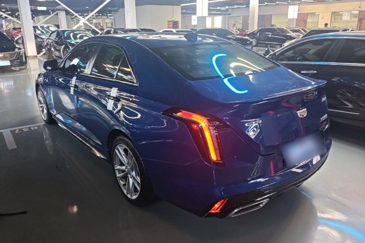 Used Cadillac CT4 2021 28T Fashion Edition Rear Left 45 Deg
