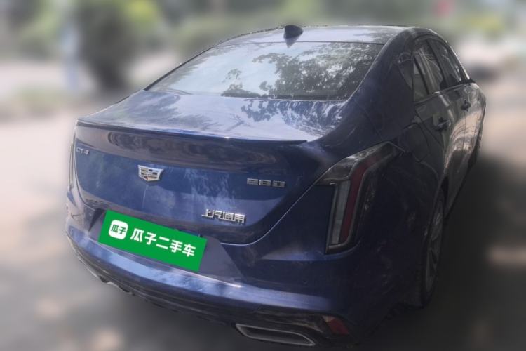 Used Cadillac CT4 2021 28T Fashion Edition Rear Right 45 Deg