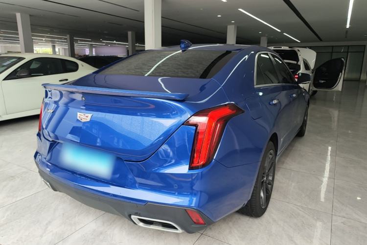 Used Cadillac CT4 2021 28T Luxury Model Rear Right 45 Deg