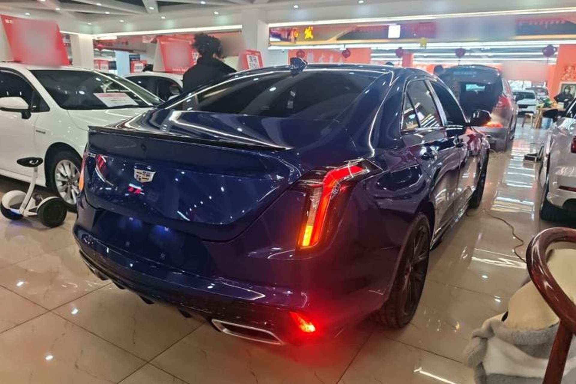 Used Cadillac CT4 2021 28T Prestige Edition Rear Right 45 Deg