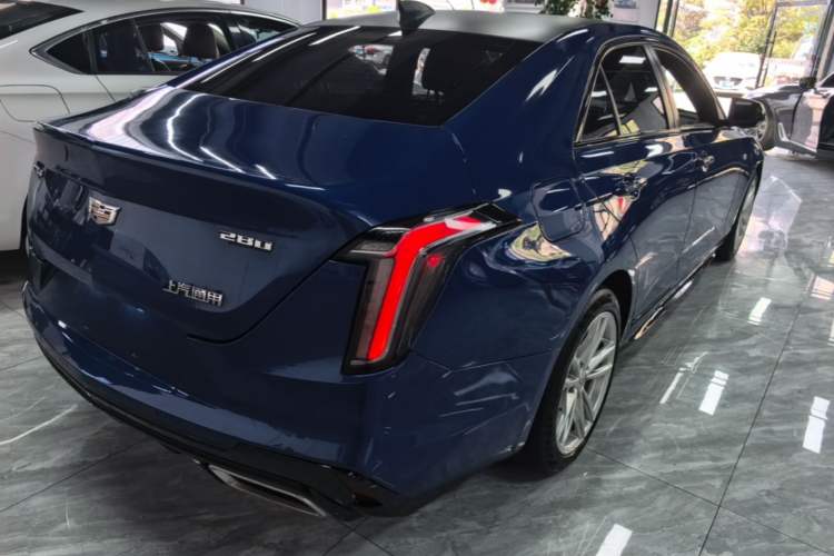 Used Cadillac CT4 2021 28T Fashion Edition Rear Right 45 Deg