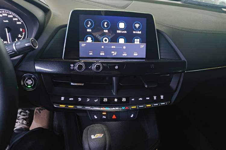 Used Cadillac CT4 2021 28T Luxury Model Audio And AC Panel