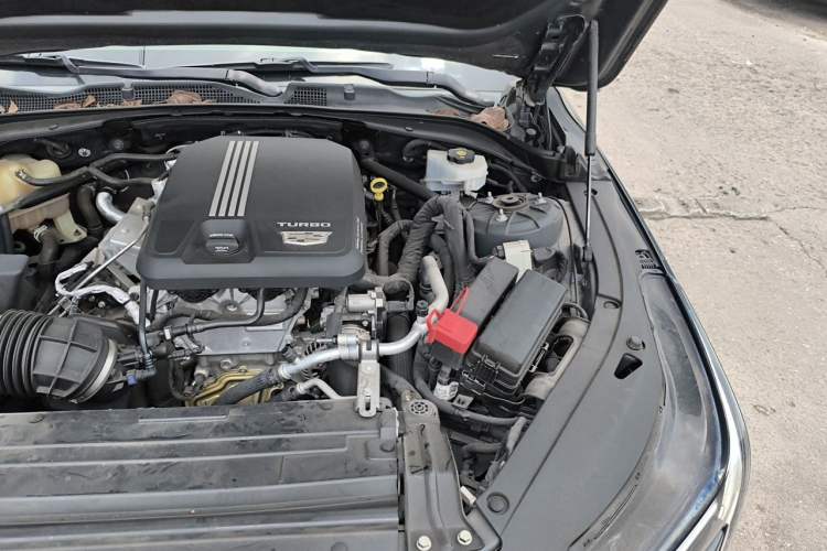 Used Cadillac CT4 2021 28T Fashion Edition Engine Bay Left