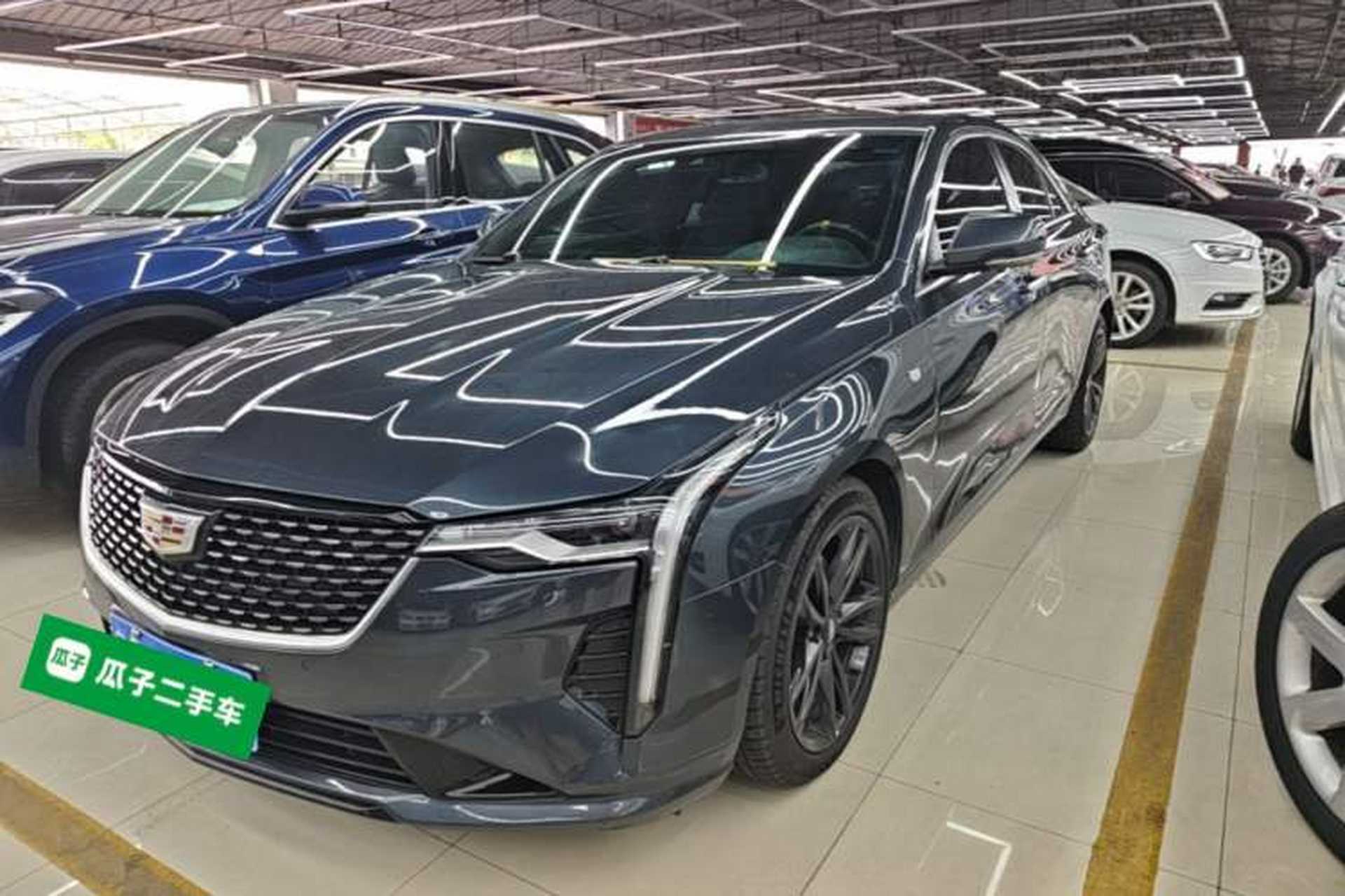 Used Cadillac CT4 2021 28T Luxury Model Front Left 45 Deg