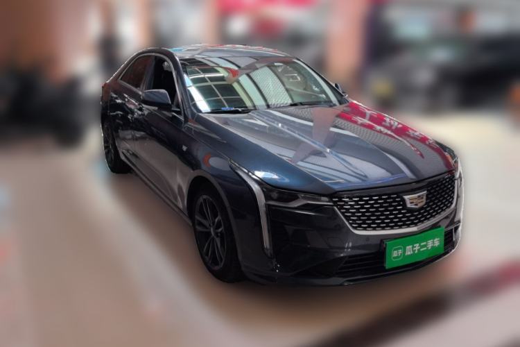 Used Cadillac CT4 2021 28T Luxury Model Front Right 45 Deg