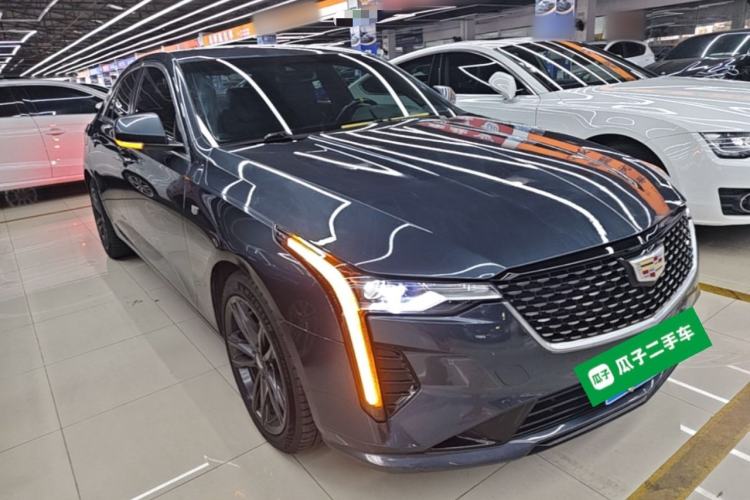 Used Cadillac CT4 2021 28T Luxury Model Front Right 45 Deg