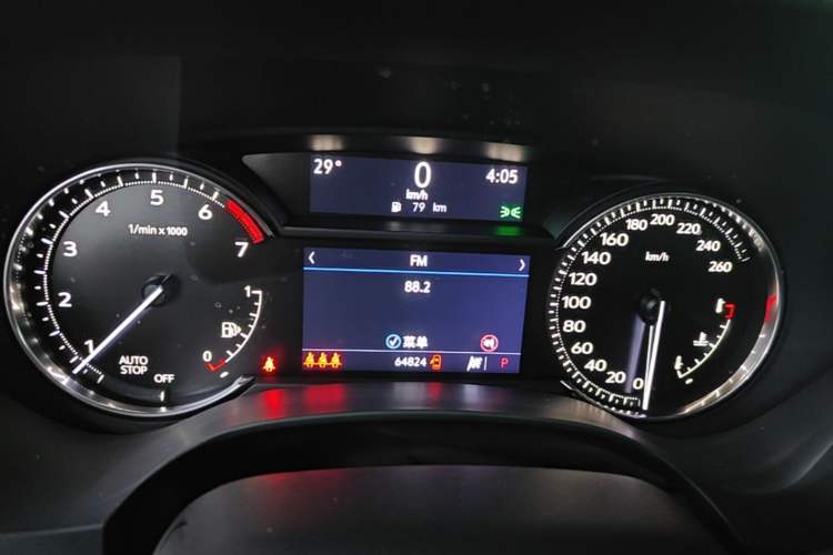 Used Cadillac CT4 2021 28T Luxury Model Instrument Cluster