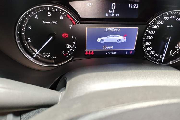 Used Cadillac CT4 2021 28T Fashion Edition Odometer Close Up