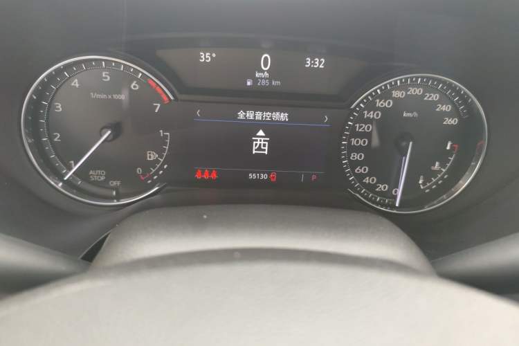 Used Cadillac CT4 2021 28T Fashion Edition Odometer Close Up