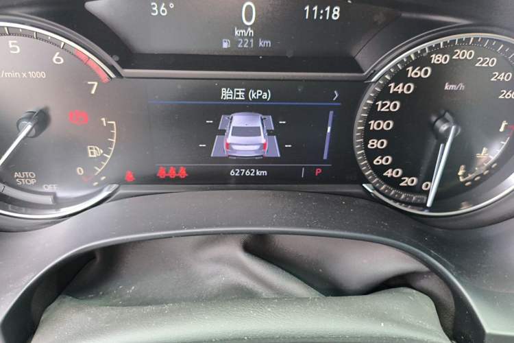 Used Cadillac CT4 2021 28T Fashion Edition Odometer Close Up