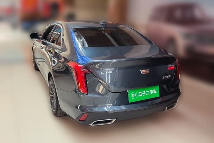 Used Cadillac CT4 2021 28T Luxury Model Rear Left 45 Deg