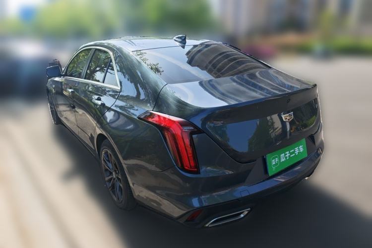 Used Cadillac CT4 2021 28T Luxury Model Rear Left 45 Deg