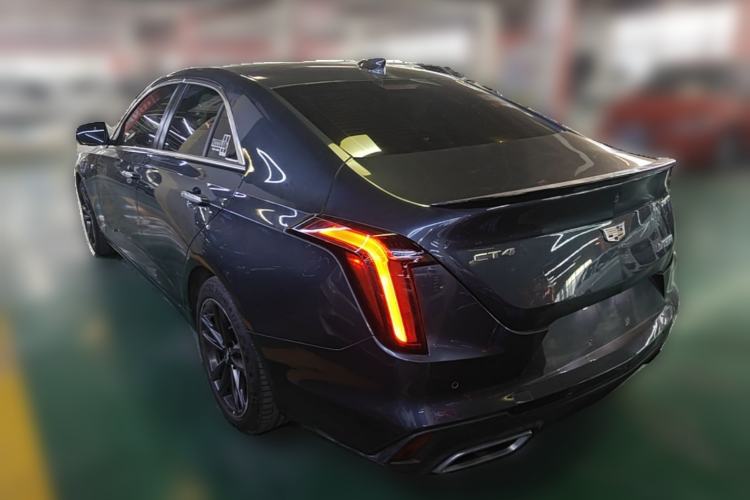 Used Cadillac CT4 2021 28T Luxury Model Rear Left 45 Deg