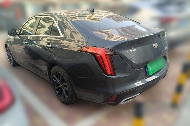Used Cadillac CT4 2021 28T Luxury Model Rear Left 45 Deg