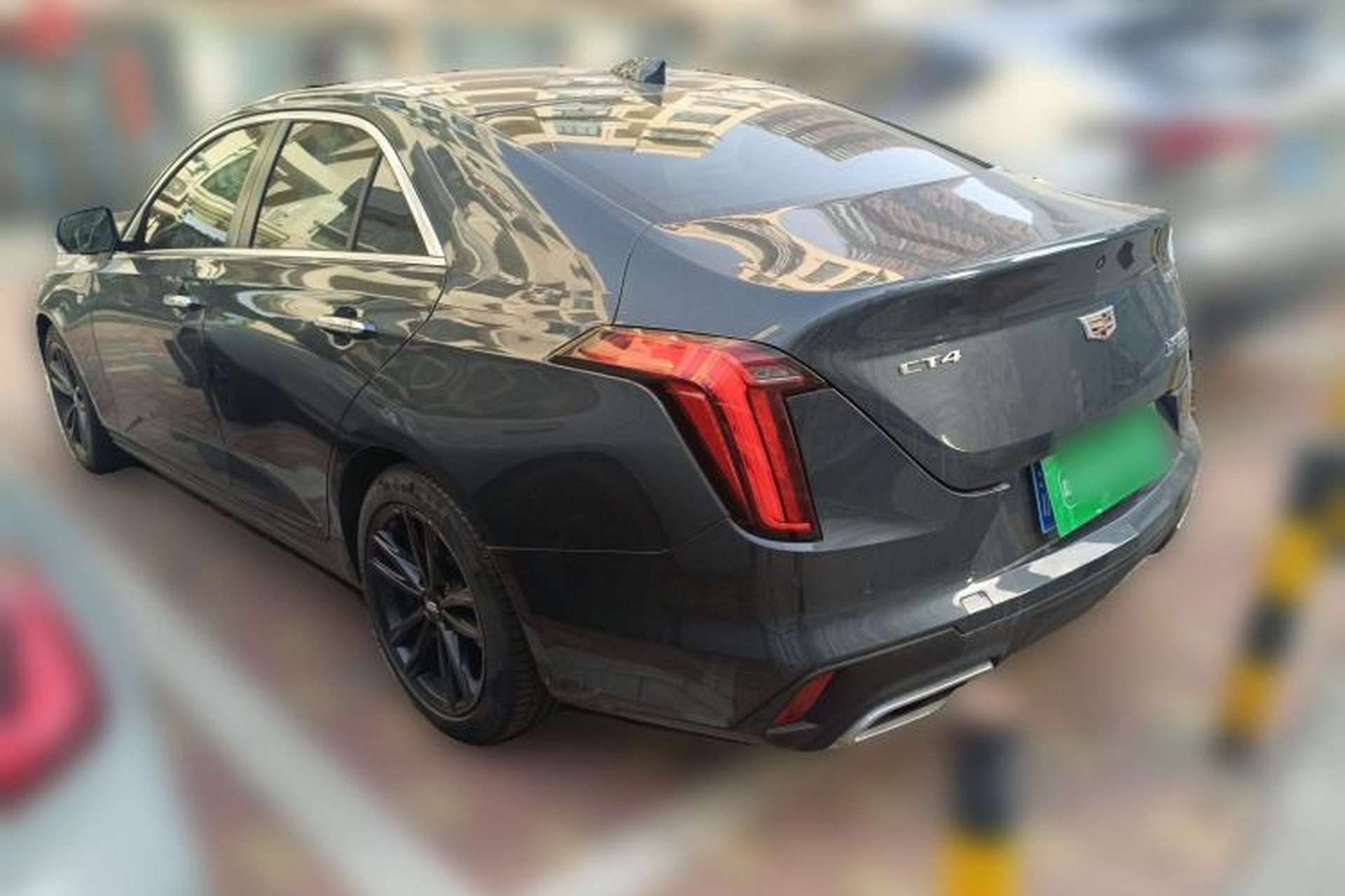 Used Cadillac CT4 2021 28T Luxury Model Rear Left 45 Deg