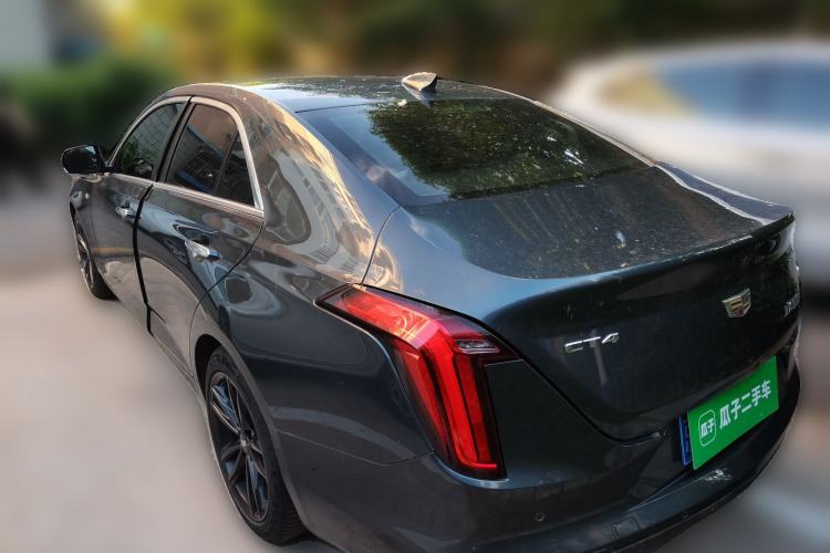 Used Cadillac CT4 2021 28T Luxury Model Rear Left 45 Deg